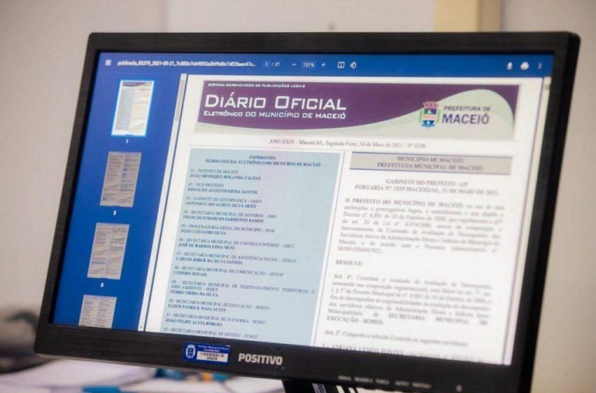 Prefeitura de Maceió decreta ponto facultativo na próxima sexta (20) e segunda-feira (23)