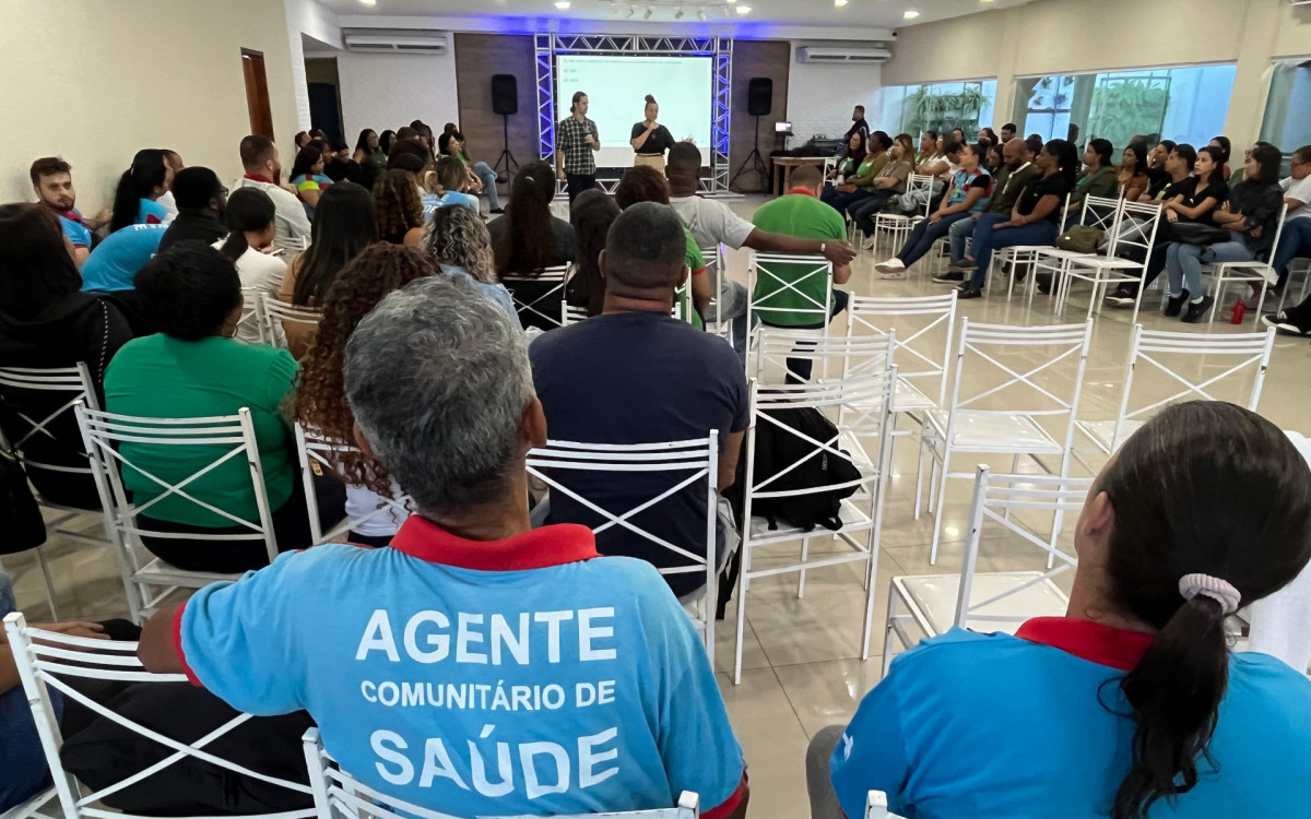 Prefeitura de Marica realiza treinamento para os agentes comunitários de saúde