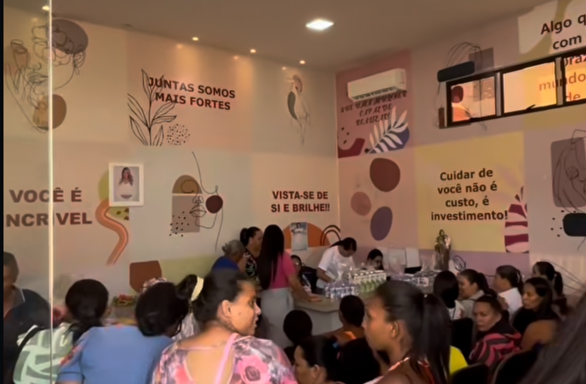 Ação “Melhor em Casa” leva serviços de saúde à Casa da Mulher