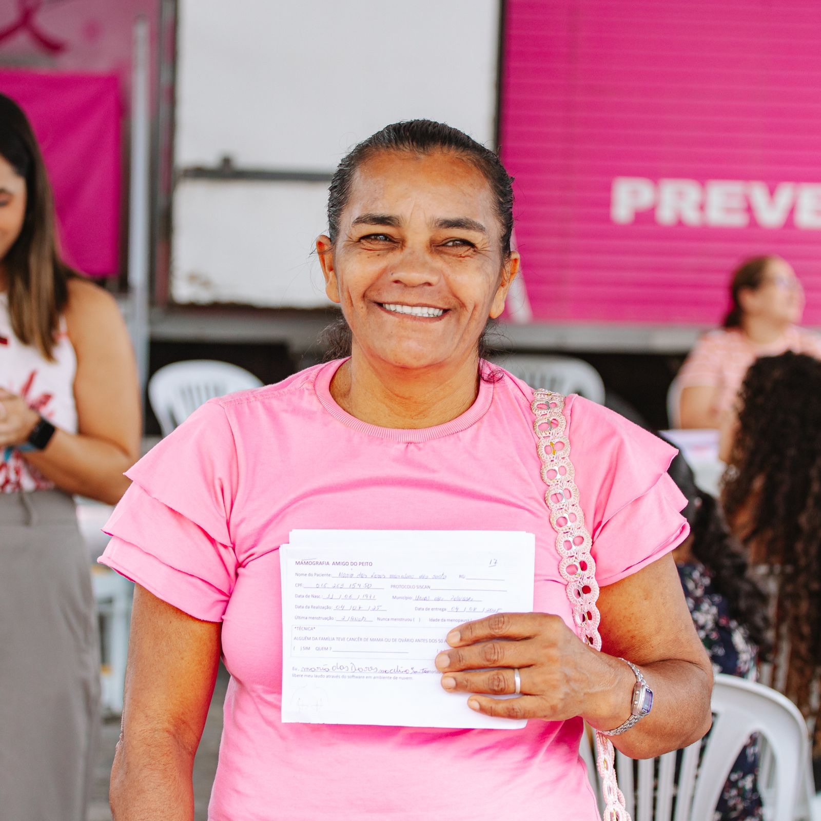 Mutirão de Mamografia reforça a prevenção ao câncer de mama em União dos Palmares nesta segunda e terça