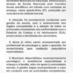 Bilhetes com ameaças em escola de Coruripe levam à identificação de estudante