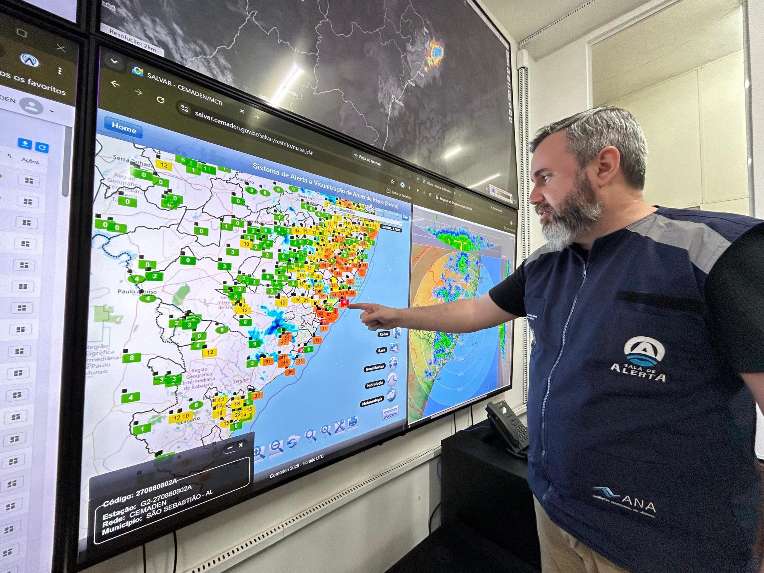 Semarh informa que chuvas diminuem, mas alerta para Estado de Atenção