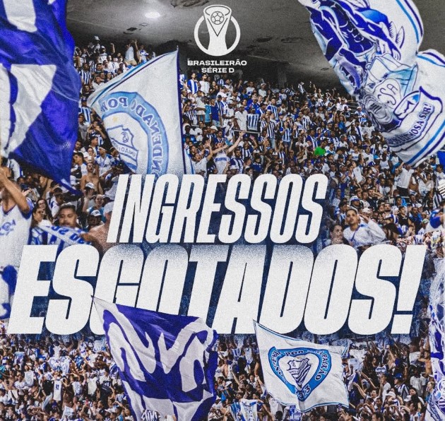 Torcida do CSA esgota ingressos e promete Rei Pelé lotado em decisão pela Série D