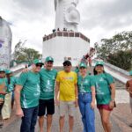 Prefeita Rita do Araçá acompanha romeiros de Joaquim Gomes em Juazeiro do Norte