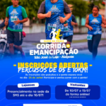 Corrida da Emancipação abre inscrições gratuitas para provas de 5 km e 10 km em São José da Laje