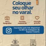 Festival do Olhar recebe inscrições gratuitas para o Varal do Casario
