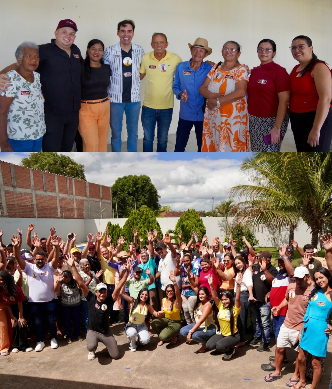 Cícero Cavalcante e Kelmann visitam o Agreste