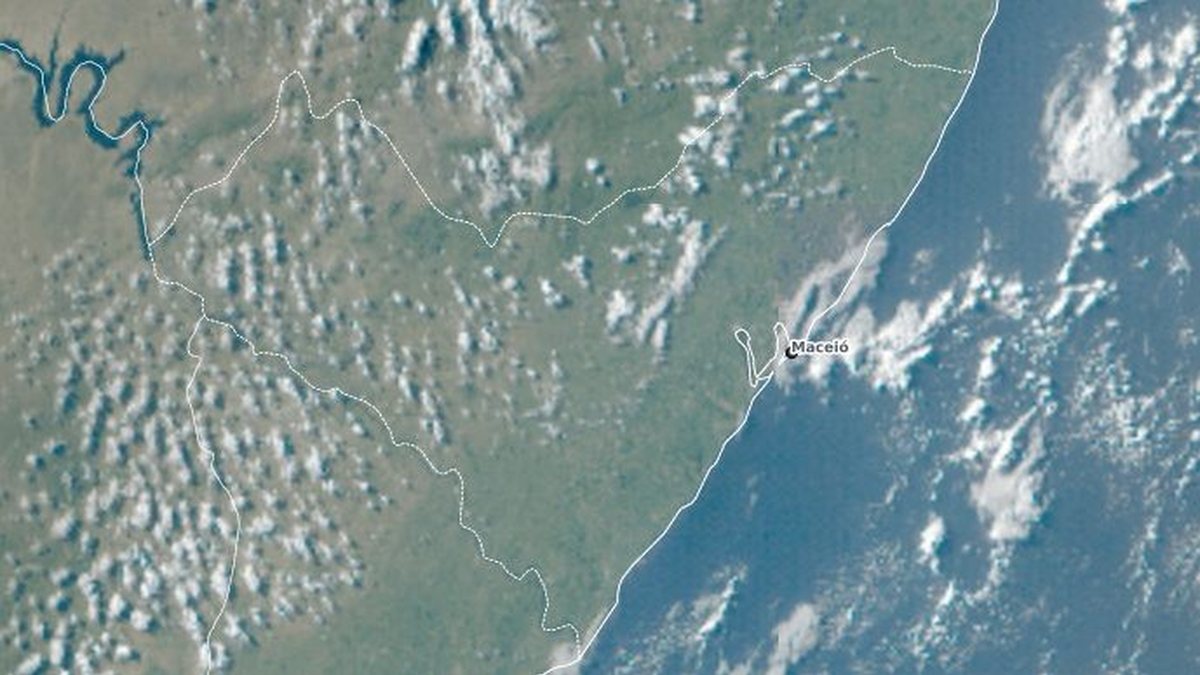 Veja a previsão do tempo para o começo da semana em Alagoas